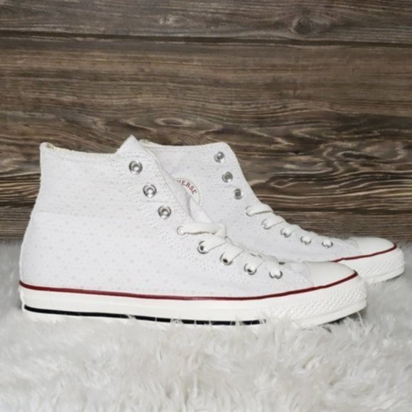 New Converse Chuck Taylor All Star Hi White Star - Picture 7 of 8